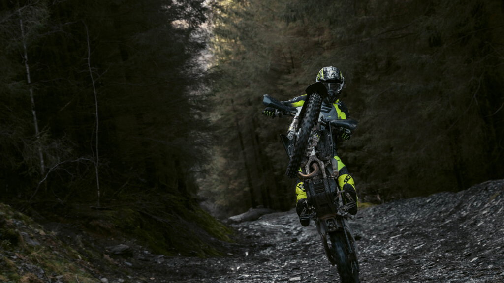 The new Triumph enduro models